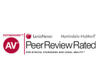 Distinguished AV | LexisNexis | Martindale-Hubbell | Peer Review Rated For Ethical Standards And Legal Ability